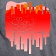 thumbnail image 3 of CafePress - Abstract Guitar City T Shirt - Mens Tri-blend T-Shirt, 3 of 4