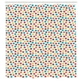 thumbnail image 3 of Ambesonne Polka Dots Shower Curtain, Modern Colorful, 69"Wx84"L, White Multicolor, 3 of 5