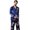 Blue@GC@, variant on CONZONE Valentines Matching Pajamas For Couples 2 Peice Couple Matching Pjs Set Dragon Embroidery Long Sleeve Sleepwear Tops Pants Warm Cozy Sleepwear Loungewear Sets (Men)