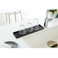 thumbnail image 3 of Yamazaki Home Sink Drainer Tray, Black, ABS Plastic, No Assembly, 3 of 6