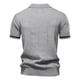 thumbnail image 4 of pstuiky Camisas de manga corta para hombre, Suéter informal de manga corta con cuello vuelto, cómodo y liso para hombre camisas casuales para hombre m, 4 of 4