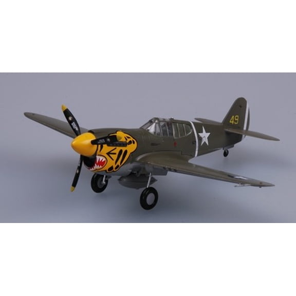 37272 EM 1/72 P-40E Warhawk 11th FS 343rd FG 1942 Multi-Colored