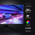 thumbnail image 4 of Yeyian Avance 27" QHD Gaming Monitor 2560×1440 180Hz Fast IPS 1ms HDR FreeSync G‑Sync Compatible – SKU: YMF‑FP227‑M1, 4 of 20