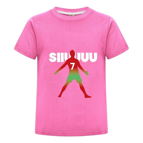Playera CR7 con Diseño para Niño | Camiseta Casual y Deportiva