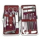 thumbnail image 1 of Kit de cortaúñas, 19 piezas, juego de cortaúñas para manicura y pedicura, juego de cortaúñas para pedicura, uso conveniente, 1 of 14