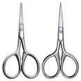 thumbnail image 1 of MOVTOTOP Eyebrow Grooming Tools 2Pcs Stainless Steel for Men On-the-go Use, 1 of 7