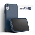 thumbnail image 5 of iPhone XR Slim Case Ultra Thin Protective Grip Cover (Slimshield) -Navy Blue, 5 of 6