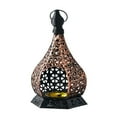 thumbnail image 2 of 8.4inch Moroccan Lantern Lamp Decorative Candle Holders for Christmas Decorations, Hanging, Outdoor Patio or Porch, Indoor Home Decor, 2 of 6