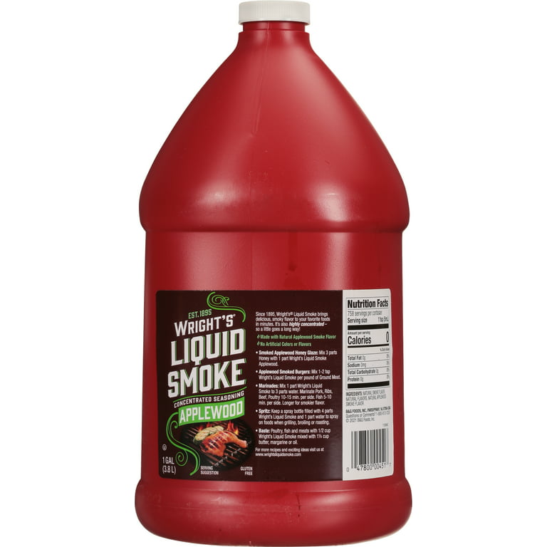 Wright's Liquid Smoke Applewood 1 Gallon 