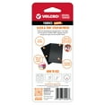 thumbnail image 2 of VELCRO Brand SLEEK & THIN™ - Stick on Wide Hook & Loop Fastener for Fabrics | 6in x 4in size, Black | Soft on Skin | Adhesive Back No Sewing Needed (VEL-30096-USA), 2 of 5
