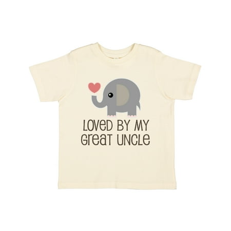 

Inktastic My Great Uncle Loves Me Gift Toddler Boy or Toddler Girl T-Shirt