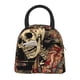 thumbnail image 1 of Fotbe Gothic Eastern Floral Skull Bolsa de Almuerzo con Estampado, Lonchera Aislada, Contenedor de Comida Reutilizable Tipo Cooler a Prueba de Fugas, 1 of 6