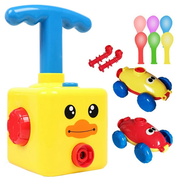 inflatable balloon launcher powered car