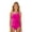 Z6-Hot Pink, variant on Shadoumai Girls One Piece Swimsuit Size 8 Ruffle Tankini Quick Dry Cute Floral Print Bathing Suit for Girls Summer Girl's Swimwear Stretch Strap