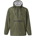 thumbnail image 1 of Men's Pullover Rain Jacket Waterproof Raincoat with Pocket, 1 of 6