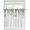 Green, variant on Orange Pumpkin Tier Curtain 36 Inch Tier for Bathroom for Window Treatment Home Decor Decorative