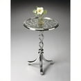 thumbnail image 2 of Butler Specialty Table d'Appoint avec Dessus en Verre Expressions Modernes en Argent, 2 of 2