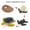H, variant on Daisyyozoid 4 Piece Insect Figure Animal Life Cycle Plastic Brood To Mature Period