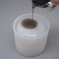 thumbnail image 4 of Molde para macetas de plantas, molde redondo de silicona de resina, moldes de resina epoxi de cristal para bricolaje, molde redondo de silicona de resina, construcción robusta, 4 of 8