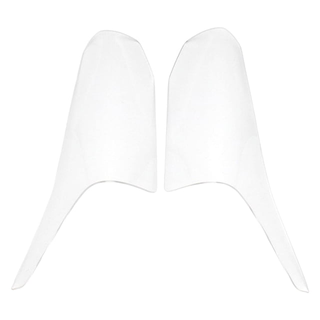 Paquete de 2 protectores de cubierta de de la lámpara de la cabeza/accesorios de la motocicleta/protege eficazmente cubierta de la , Transparente shamjiam Escudo de faro