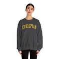 thumbnail image 4 of Ethiopian Sweatshirt Gifts Crew Neck Shirt Long Sleeve Unisex, 4 of 7
