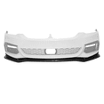 thumbnail image 4 of Ikon Motorsports Compatible with 17-20 BMW G30 5 Series M-Tech M Sport Front Bumper Lip - Real Carbon Fiber CF, 4 of 7