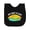 AB-Black, variant on Inktastic My 1st Pi Day Blue Green Pie Pan Pun Newborn Bib