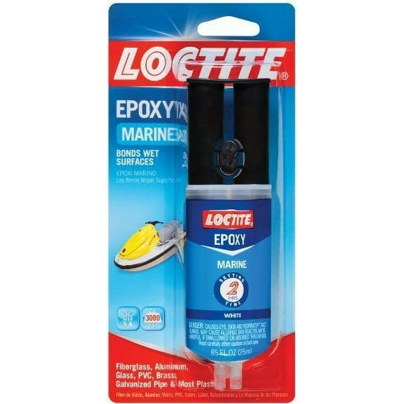 Loctite 1405604 Marine Epoxy 0.85-Fluid Ounce Syringe - 8 Pack