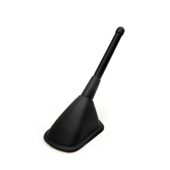 Unique Bargains Black Plastic Self Adhesive Base Car Exterior Roof Decorative Aerial Antenna