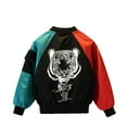 thumbnail image 5 of SILVERCELL Spring and Autumn Toddler Children’s Clothing Boys' Tiger Printed Jacket Casual Baseball Coat for Boys 1-8 Years Old, 5 of 5