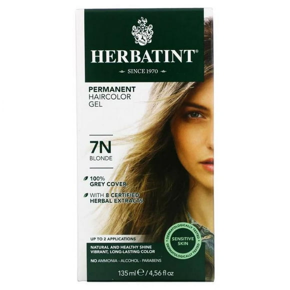 Herbatint - Permanent Hair Color, 7N Blonde, 135ml