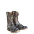 thumbnail image 3 of Men's Tin Haul Knotted Boots with Never Give Up Sole Handcrafted Brown, 3 of 3