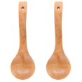 thumbnail image 1 of Kitchen Wooden Houseware Polished Rice Paddle Scoop Ladle, 1 of 4