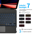 Case Keyboard for iPad Air 11 2024,Air 5 4 3 iPad 10.2 7/8/9th 10th