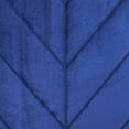 thumbnail image 4 of Parkland Collection Tobyn 20x20" Symmetry Quilted Fabric Throw Pillow in Blue, 4 of 7