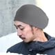 thumbnail image 3 of Gorro con forro para casco de calavera, gorro de malla refrescante para ciclismo y running para hombres y mujeres, se adapta debajo de los cascos, gris, 3 of 5