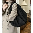 thumbnail image 4 of Women's Crescent Shoulder Bag Crossbody Vintage Underarm Tote Handbag Winter Autumn Work Travel Bag, 4 of 6