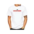 thumbnail image 1 of T-Shirt Logo Bateau à Jet pour Hommes Sea-Doo - Design Rétro PWC, Coupe Ample Manches Courtes, Blanc avec Graphique Rouge et Noir, Respirant, 1 of 5