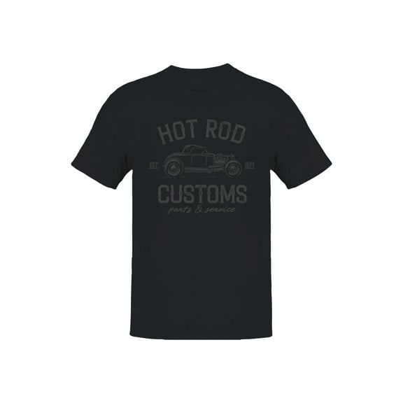 Vintage Hot Rod Customs Logo 1977 Men's T-shirt
