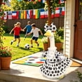thumbnail image 4 of Linnome Sports Style Goose Outfit for 23 Inch Statue with Matching Hat Terrace Garden Decor Polyester Costume, 4 of 6