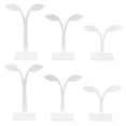 thumbnail image 5 of OUNONA 6-Pack Acrylic Earring Holder Display Stand Transparent Jewelry Organizer for Women Earrings Storage, 5 of 8