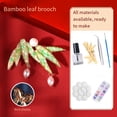 thumbnail image 6 of Inheritance Of Heritage Dian Cui Brooch DIY Material Kit Handmade Craft Set For Adults Jewelry Making Traditional Chinese Art No Imitations Teaching Included, 6 of 6