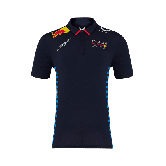 Camiseta Caballero Polo Red Bull Racing Checo Pérez Oficial 2024