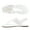WHITE/GLITTER, variant on DREAM PAIRS Pairs Women Rhinestone Elastic Strappy String Thong Sandals Ankle Strap Summer Gladiator Flat Sandals