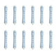 thumbnail image 1 of Juego de Rulos para Rizos de 12 Piezas en Azul Gris, Ideal para Uso en Casa y Salón de Belleza, 1 of 7