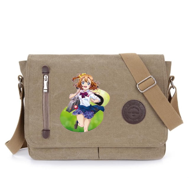 Bolso de hombro Messenger Bag Loves Lives Anime de lona