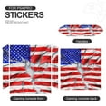 thumbnail image 5 of Decal Skin for PS4 Slim / PS4 Pro / PS4, Whole Body Vinyl Sticker Cover for Playstation 4 Console and Controller (American Flag), 5 of 5
