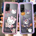 thumbnail image 2 of Hello Kitty Kuromi My Melody Clear Case For Xiaomi Mi Poco X3 NFC M3 Pro F3 F1 11 Lite 12 Redmi Note 10 9S 8 7 9 Phone Cover LXY, 2 of 7
