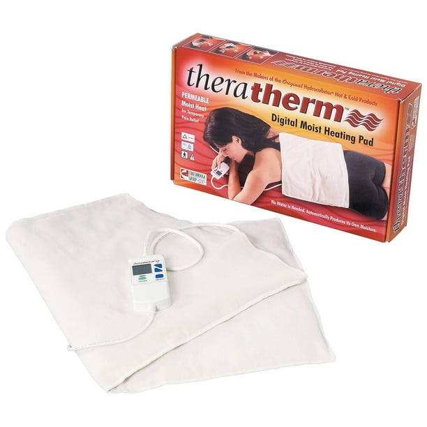 Chattanooga Theratherm Digital Moist Heating Pad, Large/Standard (14" x