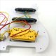 thumbnail image 4 of 2X Pastillas de Guitarra Eléctrica Placa Protectora Cargada Precableada Conjunto de Placa Rascada 11 Orificios HSS Blanco, 4 of 5